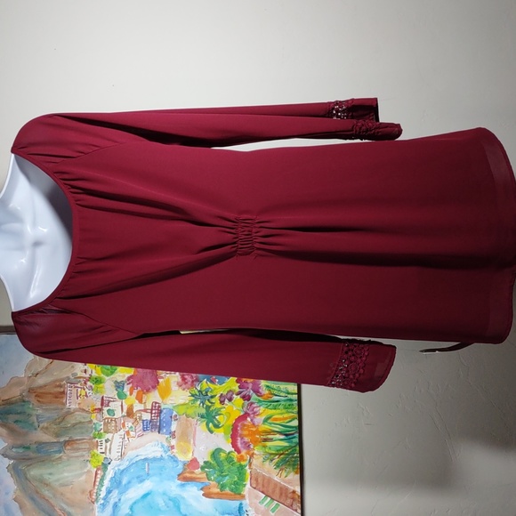 Lucy Love "Left Bank" Polyester Crepe Dress - Picture 5 of 10